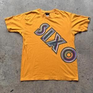 Y2K Nike 6.0 Mens L Wrap Around Graphic Shirt